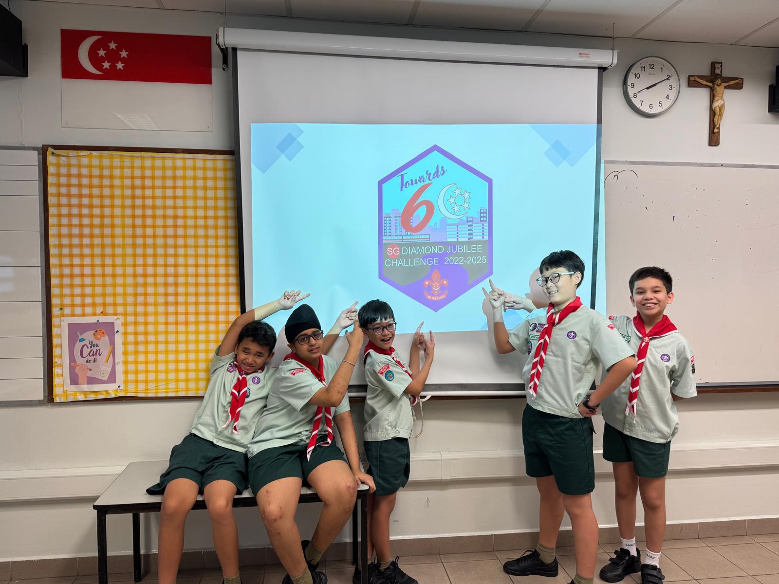 Participated in 60 Jubliee Celebration for Singapore Scouts